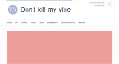 Desktop Screenshot of dontkillmyvibe.net