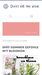Mobile Screenshot of dontkillmyvibe.net